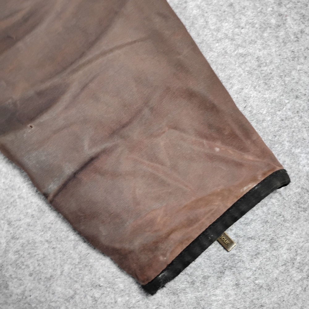 Barbour Ladies Utility Waxed Cotton Jacket Brown LWX0004 Size US 12 UK 16 Fair - Picture 9 of 16